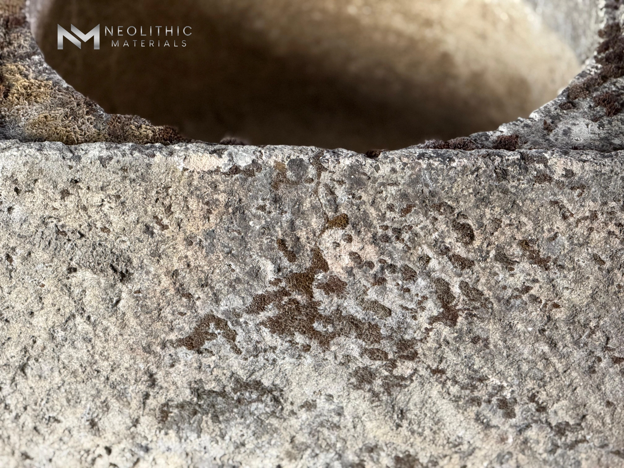 French Antique 19th Century Square Limestone Trough - Image 7